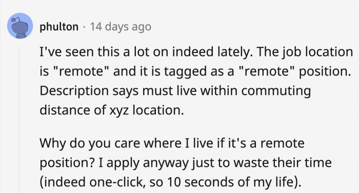 Shady employers like these try all kinds of tricks to lure applicants in