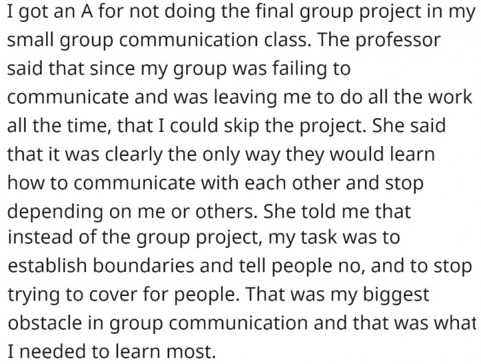 You will be impressed by such an educator.