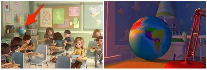 16. The same globe can be seen in Toy Story.