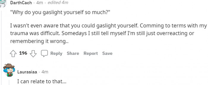 Avoid Gaslighting Yourself Too Much