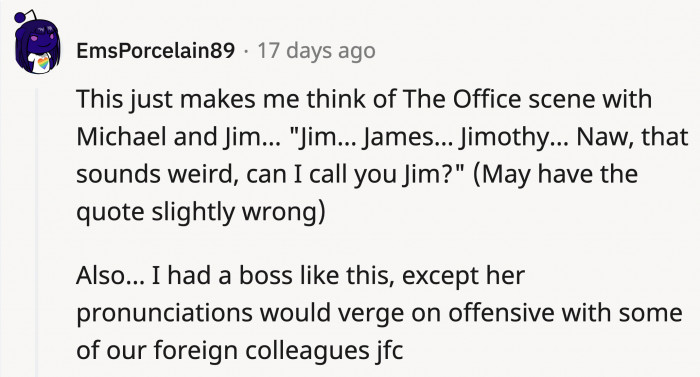 Did the story give you flashbacks from this show?