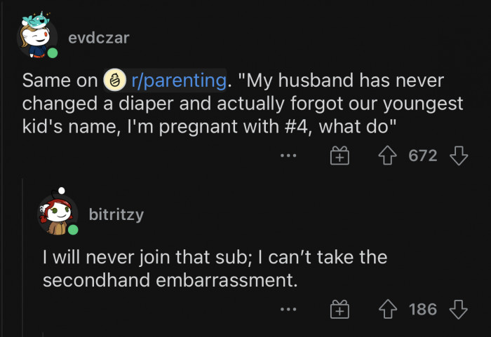 That's just tragic...