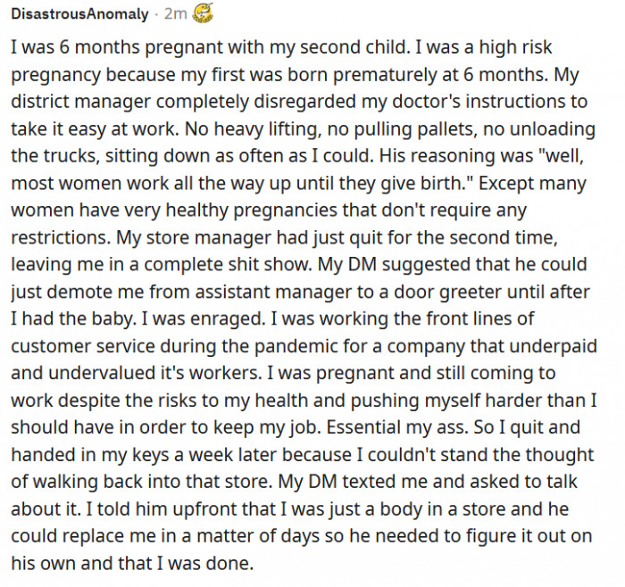 11. If your boss tries to overrule medical advice, you know you have a serious problem with your workplace