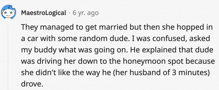 This might've been better as an almost-got-married rather than married-then-cheated-with story