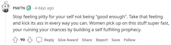 Take That Feeling and Kick It in the Butt.