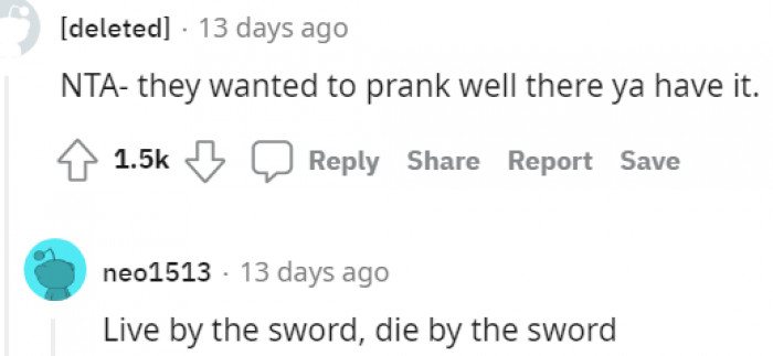 You Want a Prank, You Have It...