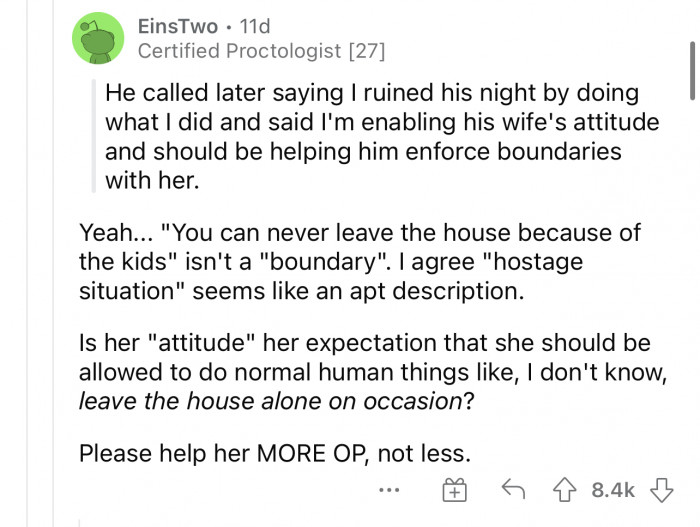 This person said it best because this whole thing is a red flag.