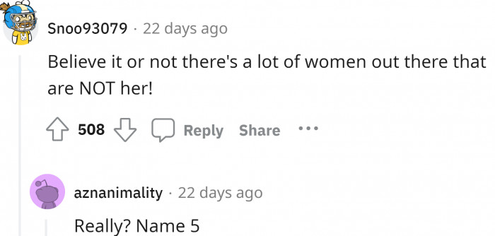 Katy, Taylor, Rihanna, Beyoncé, Selena. Hope that's enough!