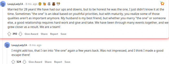 A good relationship requires hard work. You should know how to give and take.