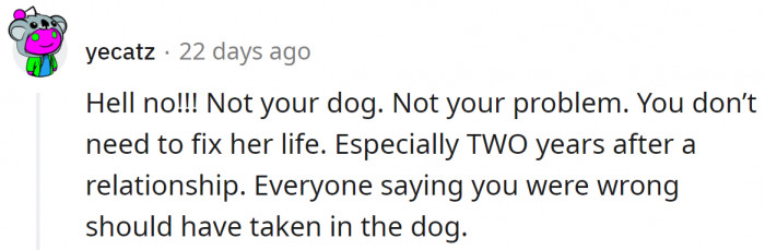 She's Already a Stranger at This Point.