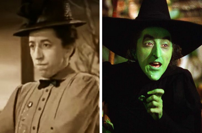 13. Margaret Hamilton played the roles of Miss Almira Gulch and The Wicked Witch Of The West in The Wizard Of Oz (1939)  