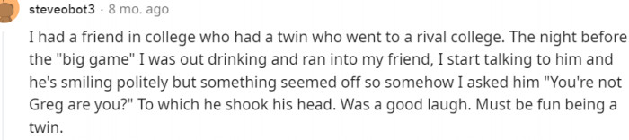 Lol... That must have been a really good laugh