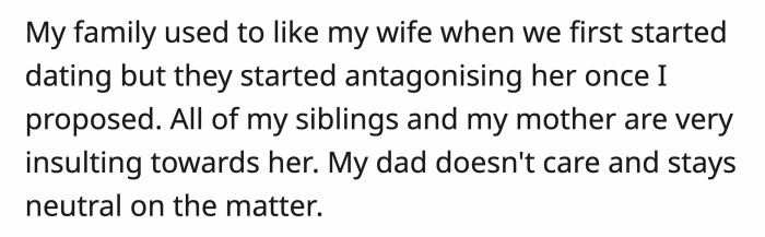 They might have seen her as a temporary fix for OP