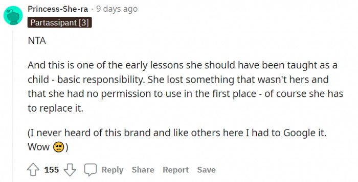 This is something we learn in kindergarten.