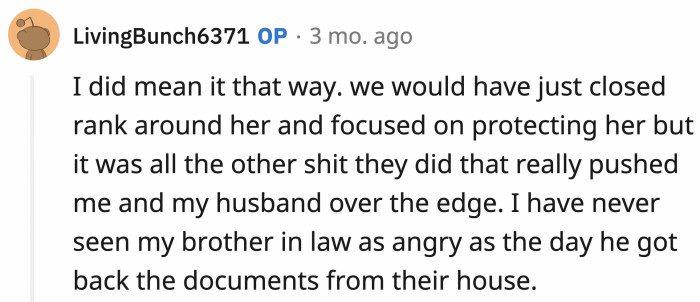 Truly an amazing support system for a vulnerable teen.