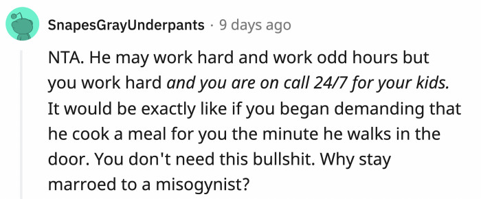 If OP reflects on the numerous feedback from these people, it might help her see her worth.