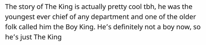 This is an example of how their leader got his nickname