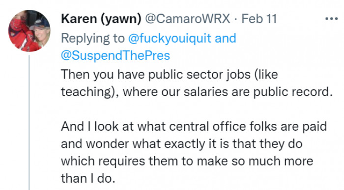 It makes you wonder what they have that you don't.