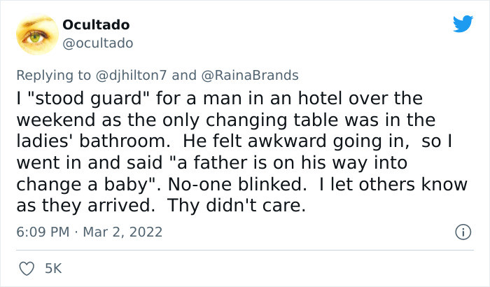 It shouldn’t be surprising or looked down upon.