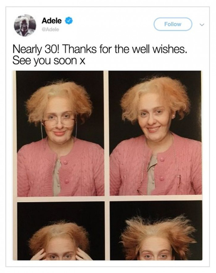 5. That is one old-looking 30-year-old grandma