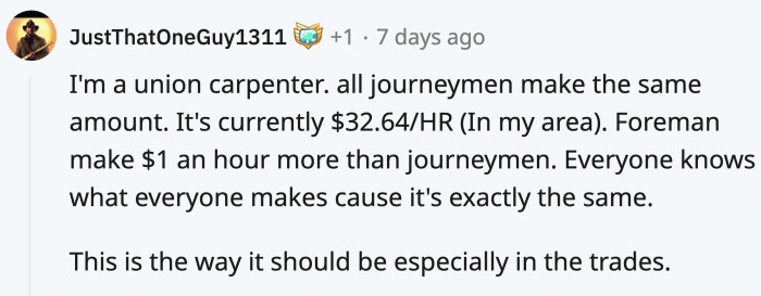 Unionized employees share the benefits of being part of one.