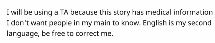 This post was made on the throwaway account of OP since there was some sensitive information that she wouldn't want her family to discover if they ever visited the site.