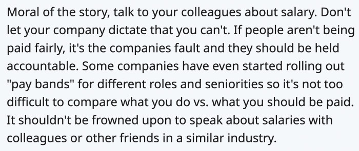 Don't allow the company to create a divide between the workers.