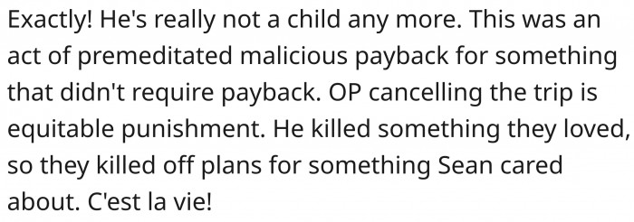 He killed the plants for a silly video.