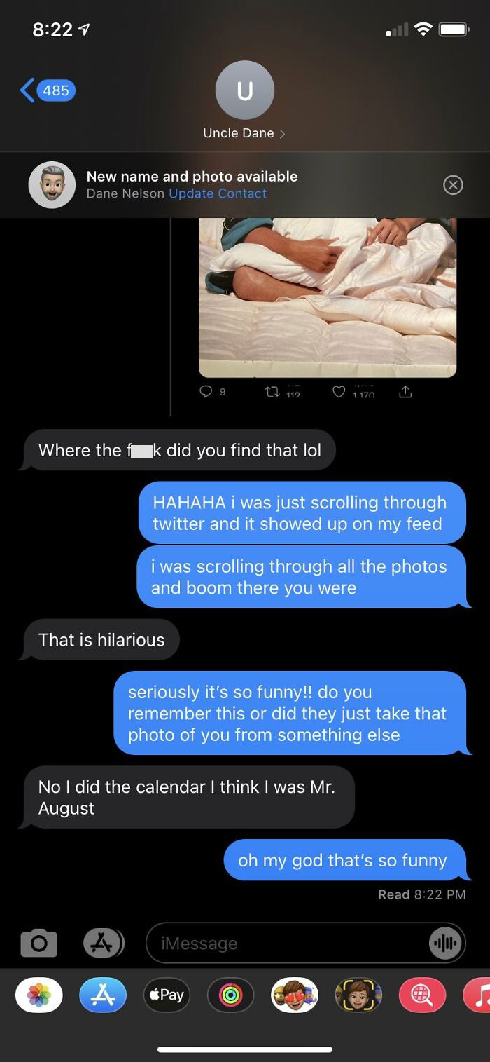 And here's the conversation between them