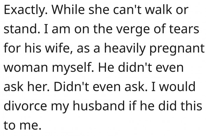 This woman would even go as far as to divorce such a man.