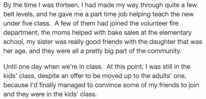 The Korean family managed to successfully assimilate into the tightly-knit community.