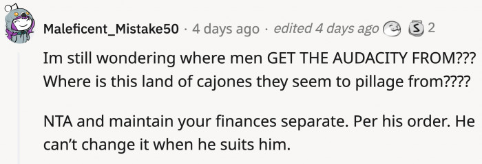 They pull it out of thin air.