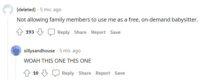 The expectation is unfair in itself