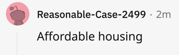 And who can forget the time people could actually afford to buy their own homes.
