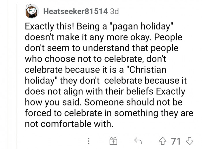 It's not the argument y'all think it is.