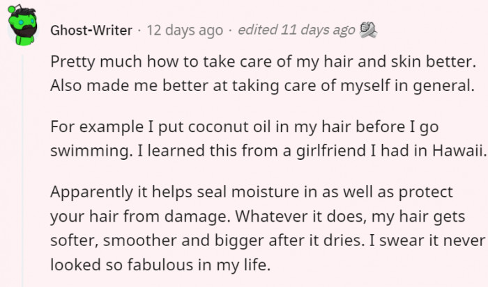 28. Nobody wants a puddle on their bath mat.