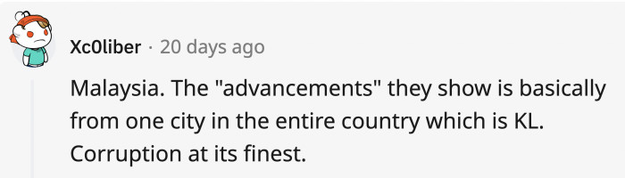 Those “advancements” are featured prominently but don’t do much for those who suffer from poverty