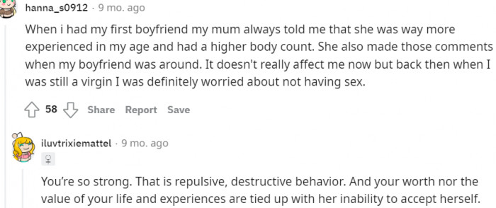 A Repulsive and Destructive Behavior