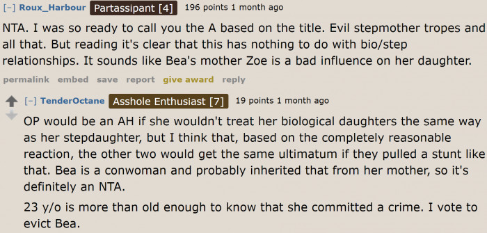 Of all the people who became a bad influence, it had to be her real mother.