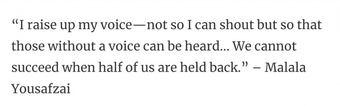 7. Until those who are afraid to speak out are ready, a lot of women are raising their voices on their behalf