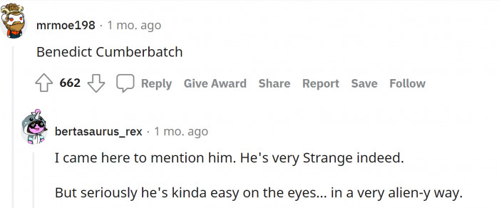 4. Benedict Cumberbatch