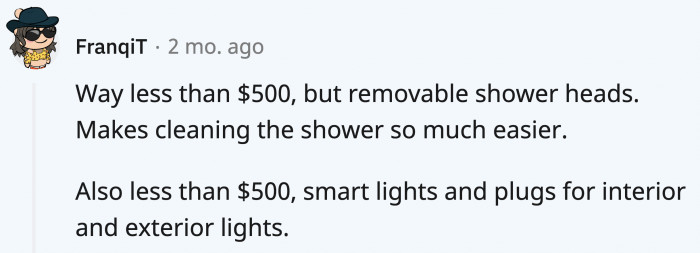 This Redditor suggested more than one investment...