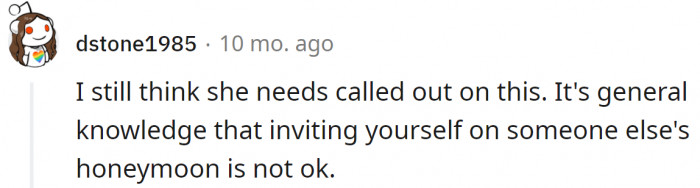 14. By no means okay; OP's comment only confirmed that she has a toxic mother-in-law.