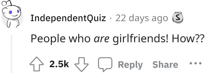 Because they found a man who made efforts and showed them that he loves the girl immensely.