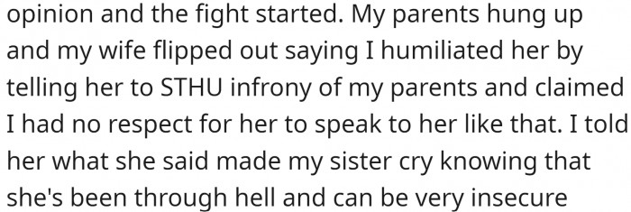 Being a makeup artist does not give her the right to insult anyone or make rude comments about anyone's looks.