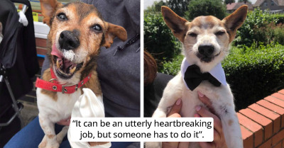 Retired Nurse Founds A Special Hospice To Give Dogs Love And Care In Their Final Moments