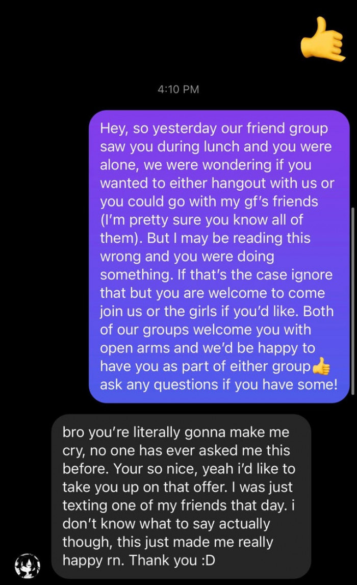 3. I'm tearing up... This is so beautiful