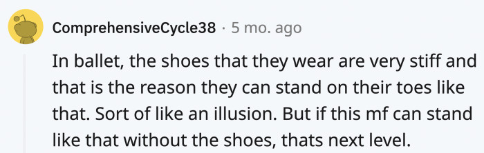 He can be the top in the beginner class if he enrolls