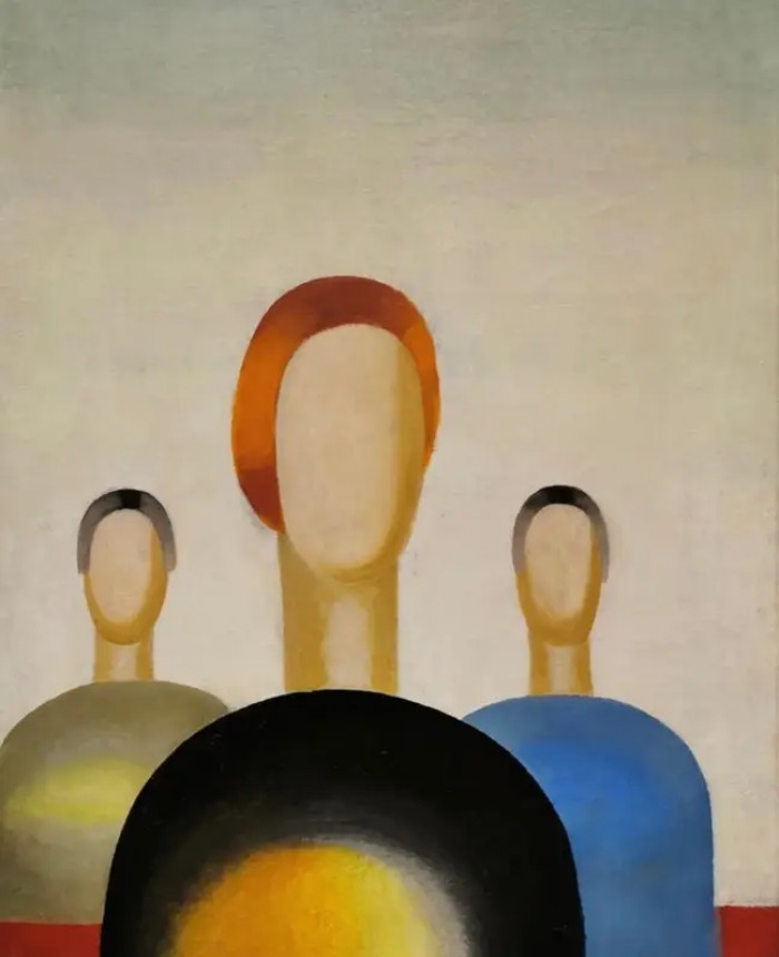 It was his first day of work, and he was bored, so he decided to draw some eyes on a faceless painting worth $1 Million.