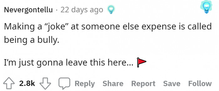 That's the correct term. He's the bully in this situation.